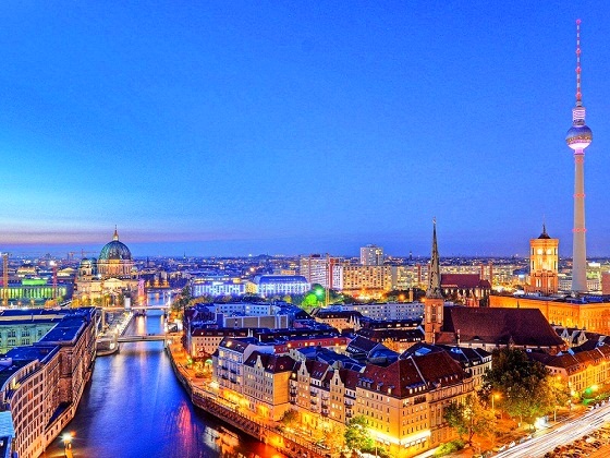 Berlin-at night