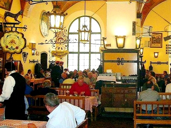 Munich-Hofbrauhaus, beer hall