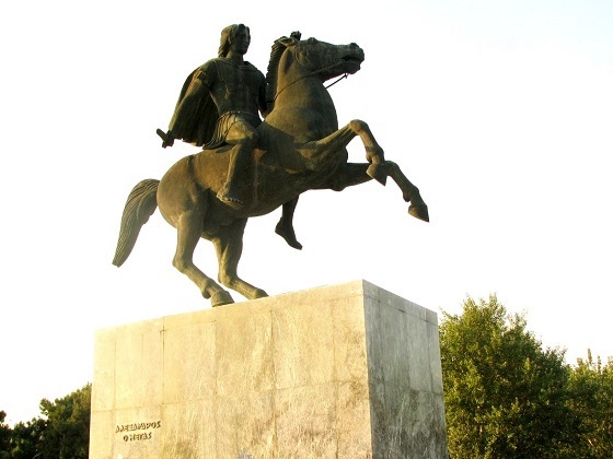 Saloniki-Statue of Alexander the Great