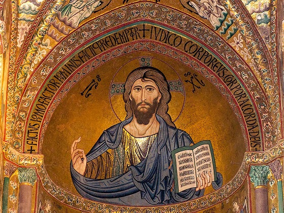 Cefalu Cathedral-Christ Pantocrator