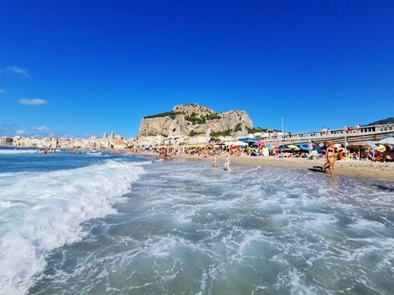 Cefalu beaches