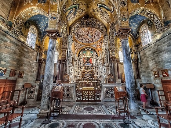Palermo-Church of the Martorana