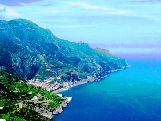 Salerno-view from Villa Rufolo