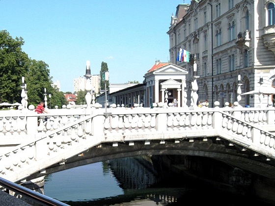 Lubliana-The Triple Bridge