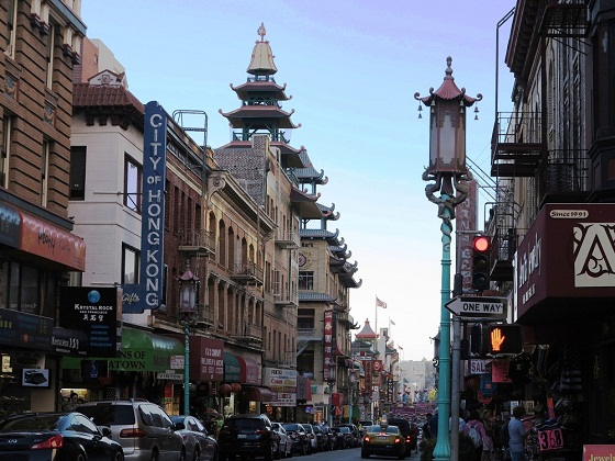 San Francisco-China Town main street