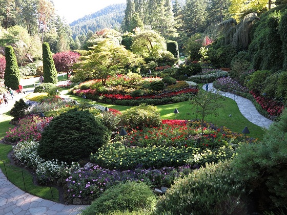 Butchard Gardens-Sunken Garden