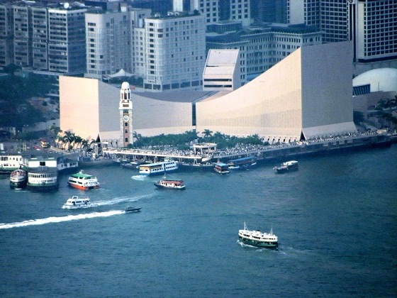 Kowloon-Tsim Sha Tsui (TST), seen from Victoria Peak