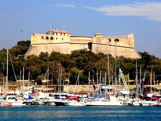Antibes-Port Vauban and Fort Carre
