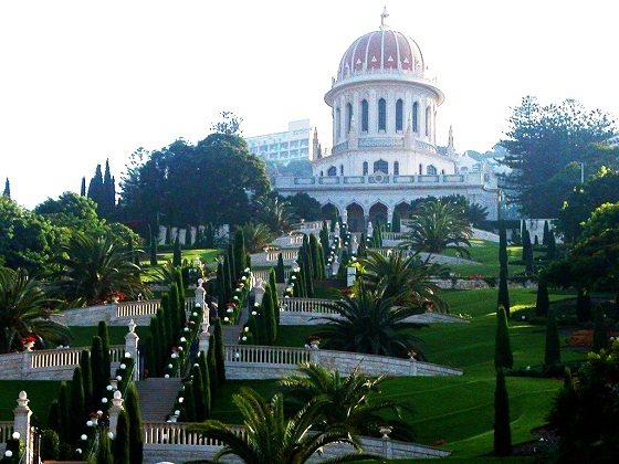 Israel-Haifa, Bahai Gardens and Temple