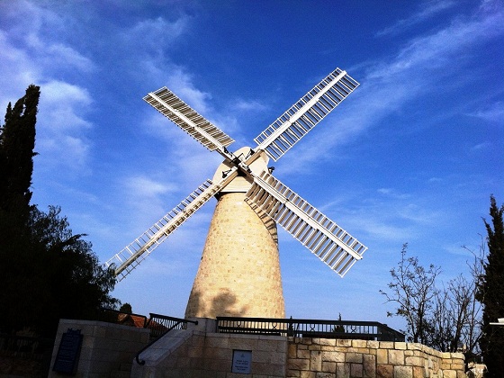 Israel-Jerusalem-Montefiore Windmill