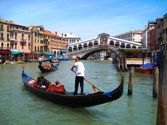 Venice-Grand Canal/Realto bridge
