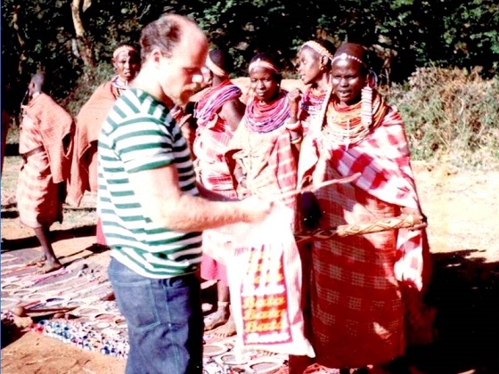 Kenya-With Maasai Women