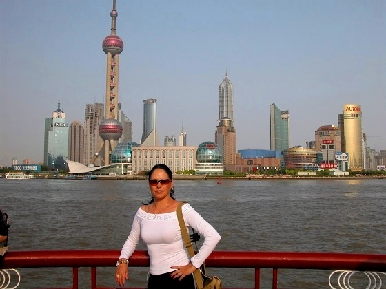 China-Shanghai-Pudong skyline