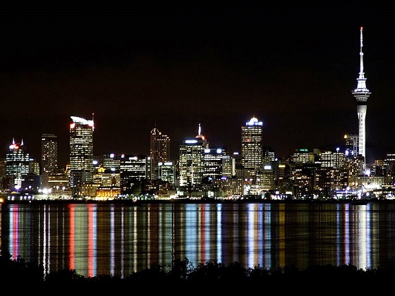 New Zealand-Auckland Skyline