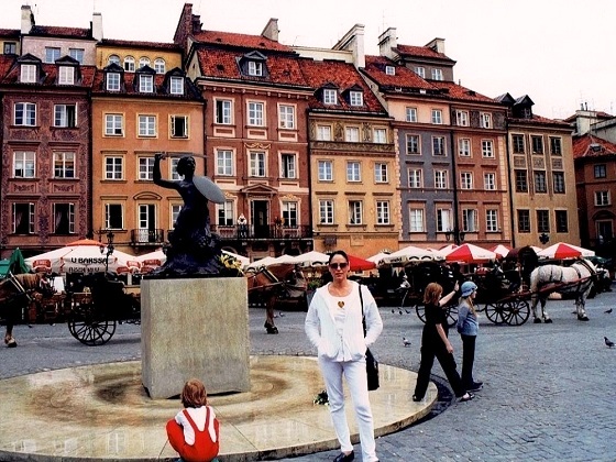 Warsaw Mermaid-Old Town Market Place