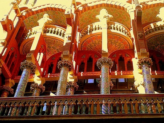 Barcelona-Palace of Catalan Music