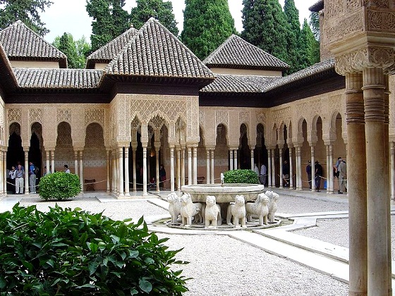 Granada-Alhambra-Court of the Lions