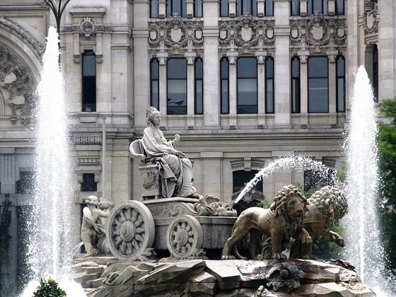 Madrid-Cibeles fountain