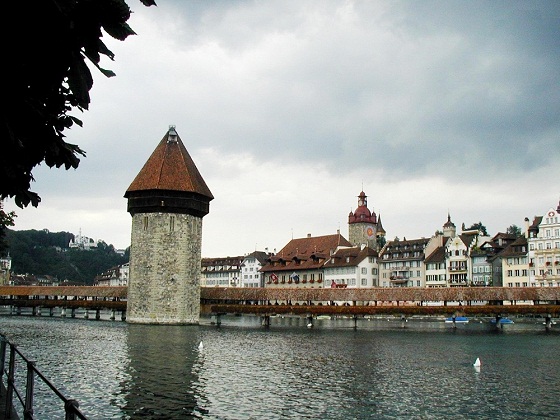 Lucerne-Chapel Bridge and Water Tower