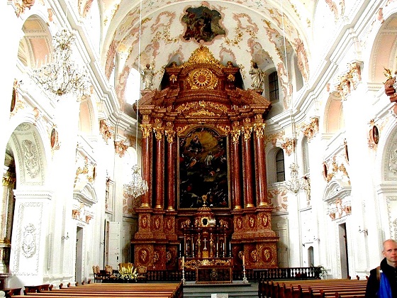 Lucerne-Jesuit Church Baroque Altar
